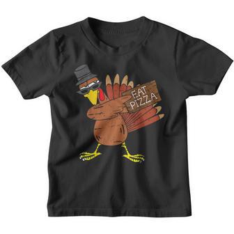Save Turkey Eat Pizza Adult Vegan Kids Funny Thanksgiving V2 Youth T-shirt - Thegiftio UK