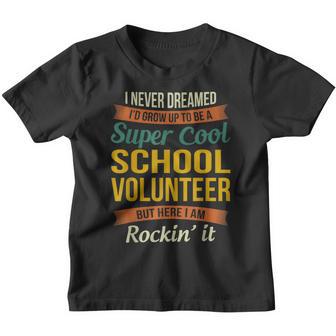 School Volunr Funny Appreciation Gifts Youth T-shirt - Thegiftio UK