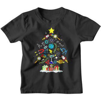 Science Christmas Tree For Boys Girls Kids Teacher Youth T-shirt - Thegiftio UK