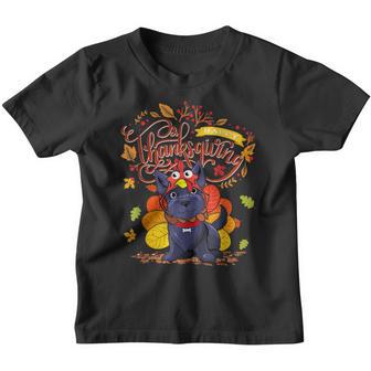 Scottish Terrier Turkey Scottie Dog Happy Thanksgiving Youth T-shirt - Thegiftio UK