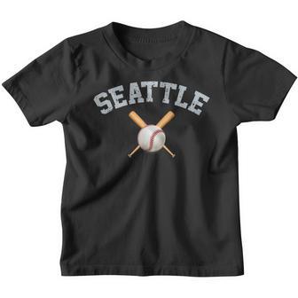 Seattle Baseball Youth T-shirt - Thegiftio UK