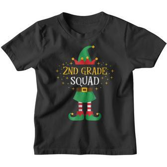 Second Grade Squad T Xmas 2Nd Grade Teaching School Youth T-shirt | Mazezy