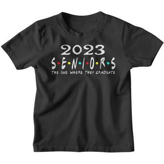 Senior 2023 23 Graduation Grad Graduate Class Of 2023 Youth T-shirt | Seseable CA