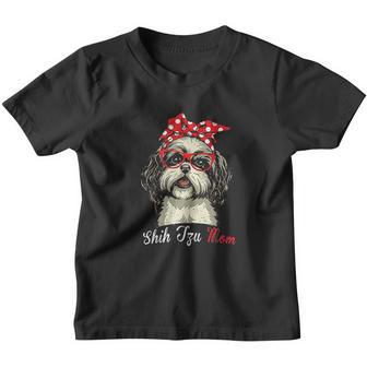 Shih Tzu Mom Dog Lovers Youth T-shirt - Thegiftio UK
