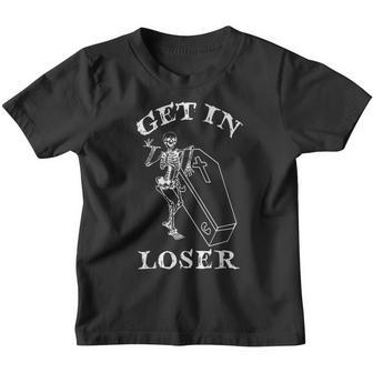 Skeleton Graphic Trendy Funny Halloween Party Costume Youth T-shirt - Thegiftio UK