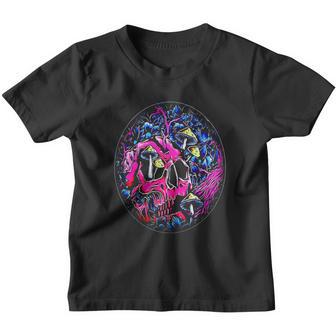 Skull And Mushrooms T-Shirt Youth T-shirt - Thegiftio UK