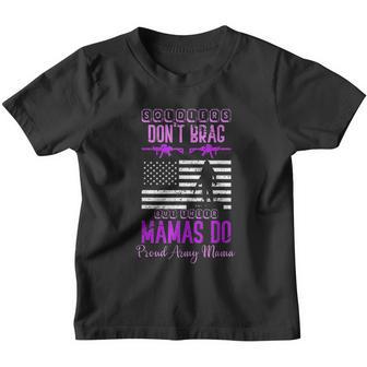 Soldiers Mom Mothers Day Gift Proud Army Mother Youth T-shirt - Thegiftio UK