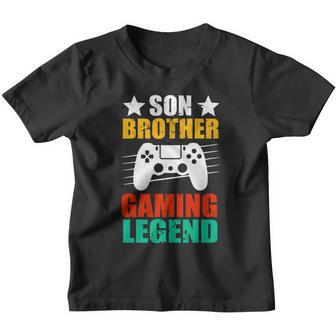 Son Brother Gaming Legend V2 Youth T-shirt - Monsterry AU