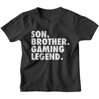 Son Brother Gaming Legend V3 Youth T-shirt - Monsterry UK