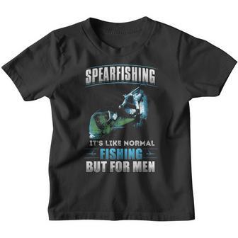 Spearfishing Is For Men Youth T-shirt - Thegiftio UK