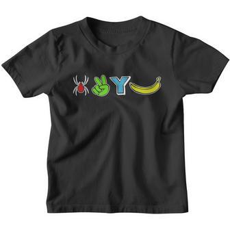 Spider 2 Y Banana Shirt Funny Football Play Cute Gift Tee Youth T-shirt - Thegiftio UK