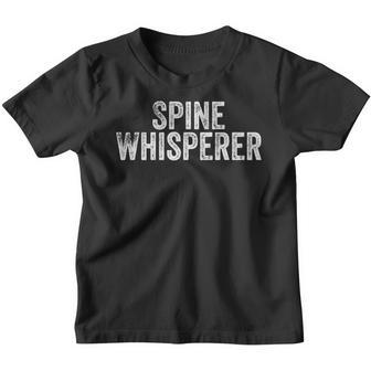 Spine Whisperer Gift For Chiropractor Students Chiropractic V2 Youth T-shirt - Thegiftio UK