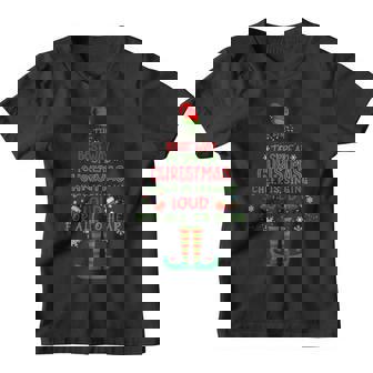 Spread Christmas Cheer Sing Out Loud Funny Festive Christmas Youth T-shirt - Monsterry