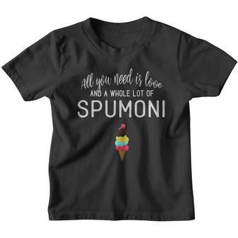 Spumoni Ice Cream T-Shirt For Ice Cream Lovers Youth T-shirt - Thegiftio UK