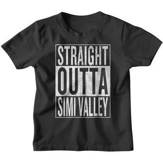 Straight Outta Simi Valley Great Travel & Gift Idea V3 Youth T-shirt - Thegiftio UK