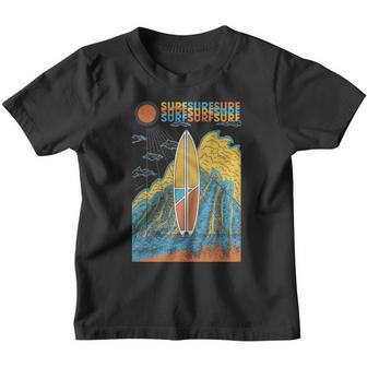 Surf Surf Surf Funny V2 Youth T-shirt - Thegiftio UK