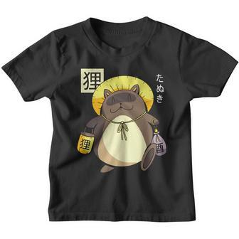 Tanuki Yokai Youth T-shirt - Monsterry
