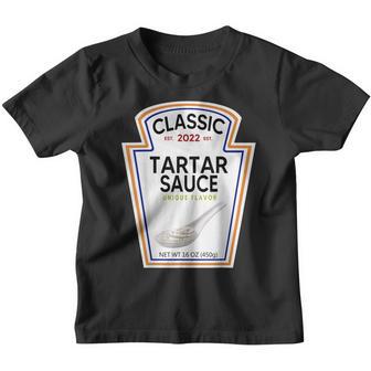 Tartar Sauce 2022 Condiment Diy Halloween Costume Couples Youth T-shirt - Thegiftio UK