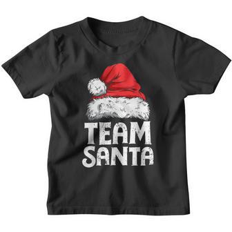 Team Santa Christmas Squad Family Matching Pajamas Boys Men V2 Youth T-shirt - Thegiftio UK