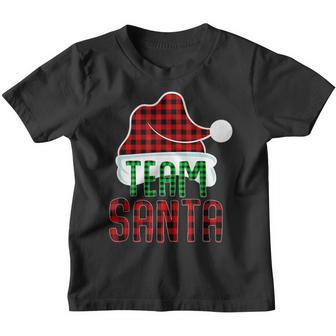 Team Santa Family Matching Pajamas For Kids Boys Girls Youth T-shirt - Thegiftio UK