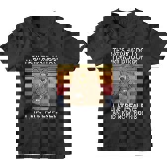 That Is What I Do I Drink Bourbon I Hate People Retro Youth T-shirt - Thegiftio