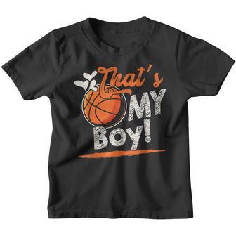 Thats My Boy Basketball Family Matching Youth T-shirt - Thegiftio UK