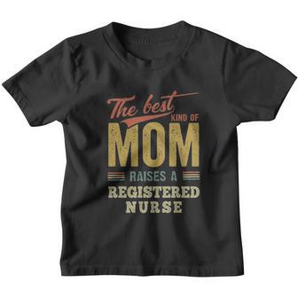 The Best Mom Raises A Rn Vintage Retro Youth T-shirt - Thegiftio UK