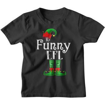The Funny Elf Christmas Matching Family Group Funny Gifts Youth T-shirt - Thegiftio UK