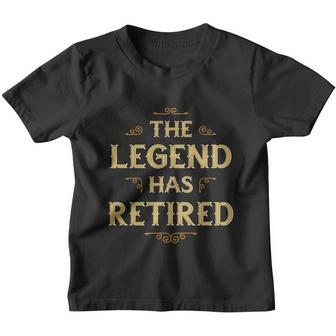 The Legend Has Retired Retirement Youth T-shirt - Monsterry CA