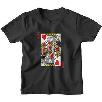 The Original King Of Hearts Gift Youth T-shirt - Thegiftio UK