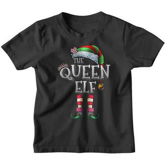 The Queen Elf Matching Family Christmas Elf Women Girl Youth T-shirt - Thegiftio UK