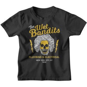The-Wet-Bandits-Skull-Plumbing-Electrical Youth T-shirt - Thegiftio UK