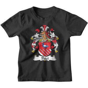 Thiel Family Crest German Family Crests Youth T-shirt - Thegiftio UK