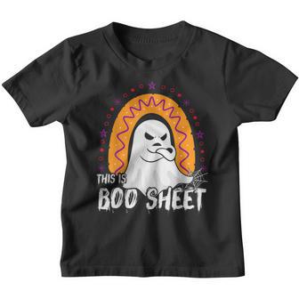 This Is Boo Sheet Ghost Retro Halloween Costume Men Women Youth T-shirt - Thegiftio UK