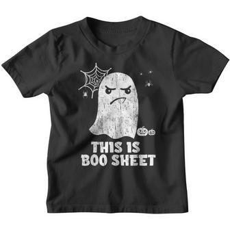This Is Boo Sheet Ghost Retro Halloween Costume Men Women Youth T-shirt - Thegiftio UK