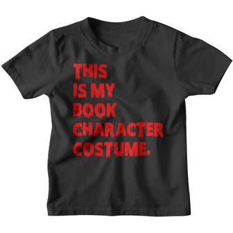 This Is My Book Character Costume Funny Halloween Men Women Youth T-shirt - Thegiftio UK