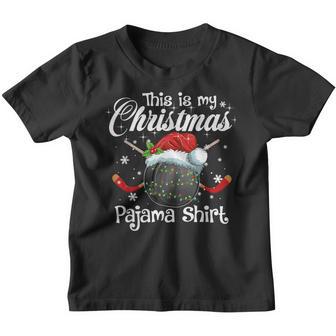 This Is My Christmas Hockey Pajama Gifts For Boys Men Youth T-shirt - Thegiftio UK