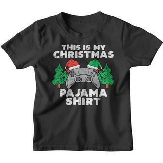 This Is My Christmas Video Games Boys Men Xmas Youth Youth T-shirt - Thegiftio UK