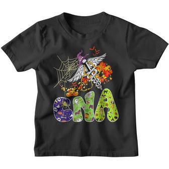 This Is My Scary Cna Nurse Witch Halloween Costume Cna Life Youth T-shirt - Thegiftio UK