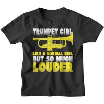 Trumpet Girl Like A Normal Girl But So Much Louder Youth T-shirt - Thegiftio UK