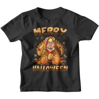 Turkey Joe Biden Happy Turkey Day Thanksgiving Autumn Fall Youth T-shirt - Thegiftio UK