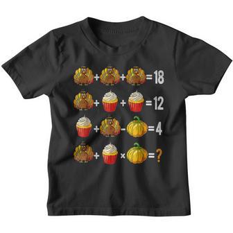 Turkey Order Of Operations Quiz Math Teacher Thanksgiving Youth T-shirt - Thegiftio UK