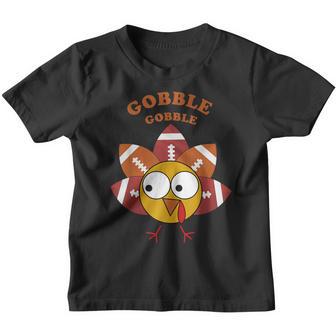 Turkey Toddler Gobble Gobble Thanksgiving Kids Youth T-shirt - Thegiftio UK