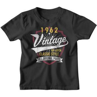 Turning 60 Birthday Decorations Men 60Th Bday 1962 Birthday Youth T-shirt - Thegiftio UK