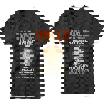 Uncle And Niece The Legend And The Legacy Family Uncle Youth T-shirt - Monsterry