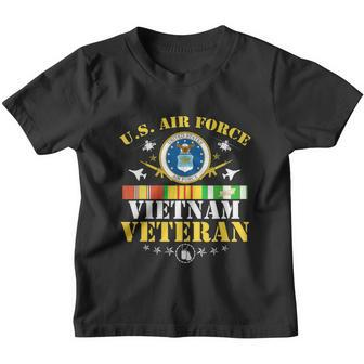 Us Air Force Vietnam Veteran Usa Flag Vietnam Vet Flag V3 Youth T-shirt - Monsterry