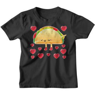 Valentine For Girls Gifts Taco Lovers Men Women Kids Youth T-shirt - Thegiftio UK