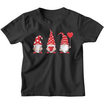 Valentines Day Gnomes Love Red Heart Women Kids Men Funny Youth T-shirt - Thegiftio UK