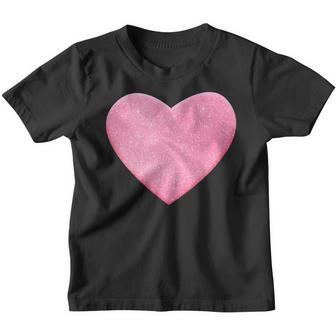 Valentines Pink Heart Youth T-shirt - Thegiftio UK