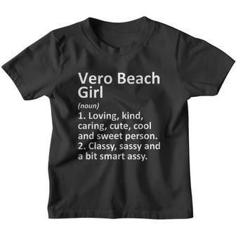 Vero Beach Girl Fl Florida Funny City Home Roots V2 Youth T-shirt - Thegiftio UK